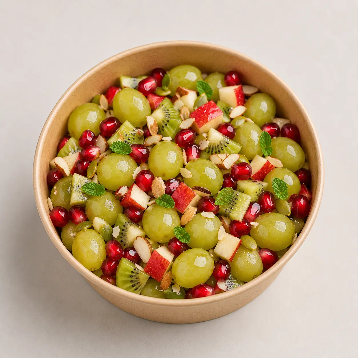 GrapeKiwiCrunch Fruit Bowl
