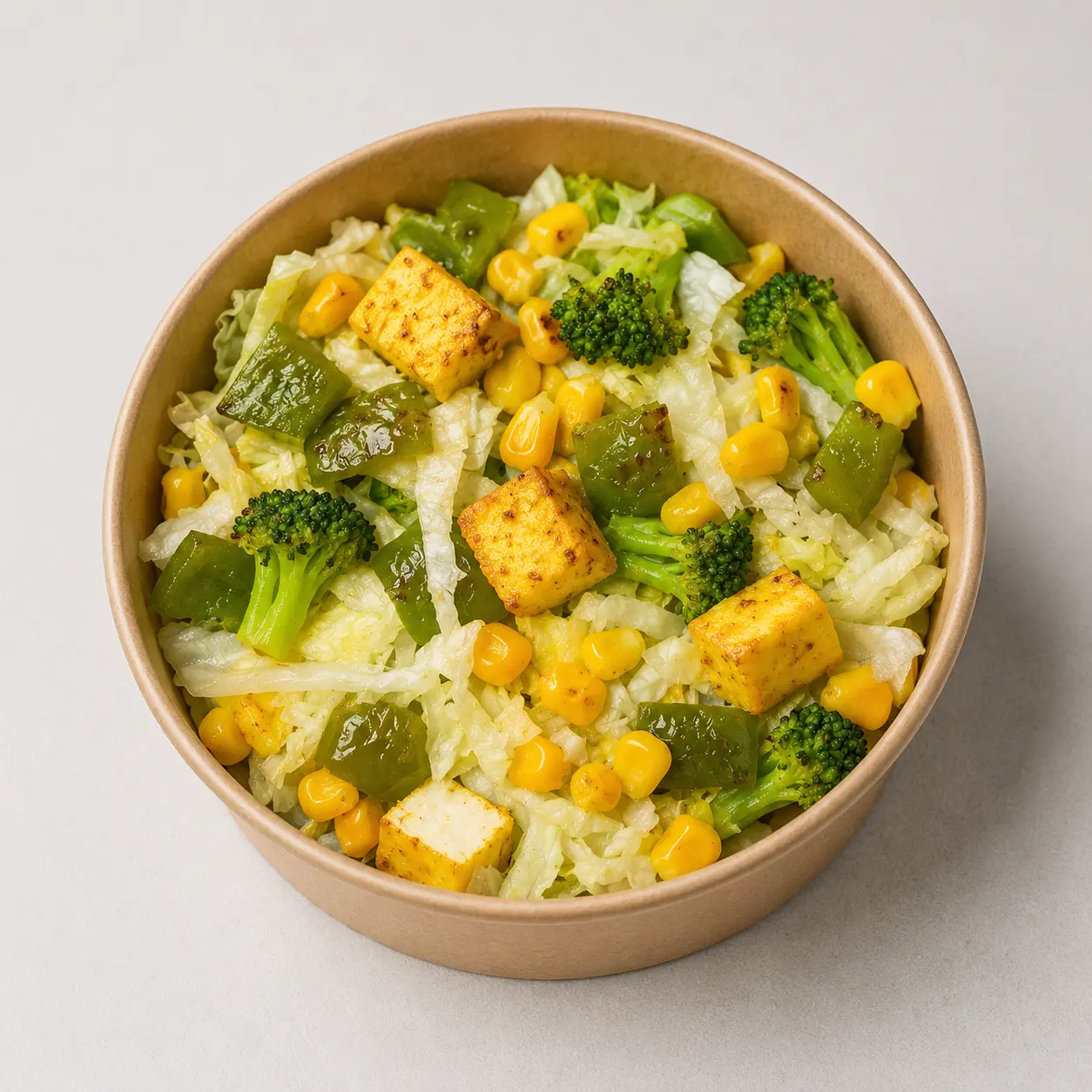 Paneer Greens Warm Bowl