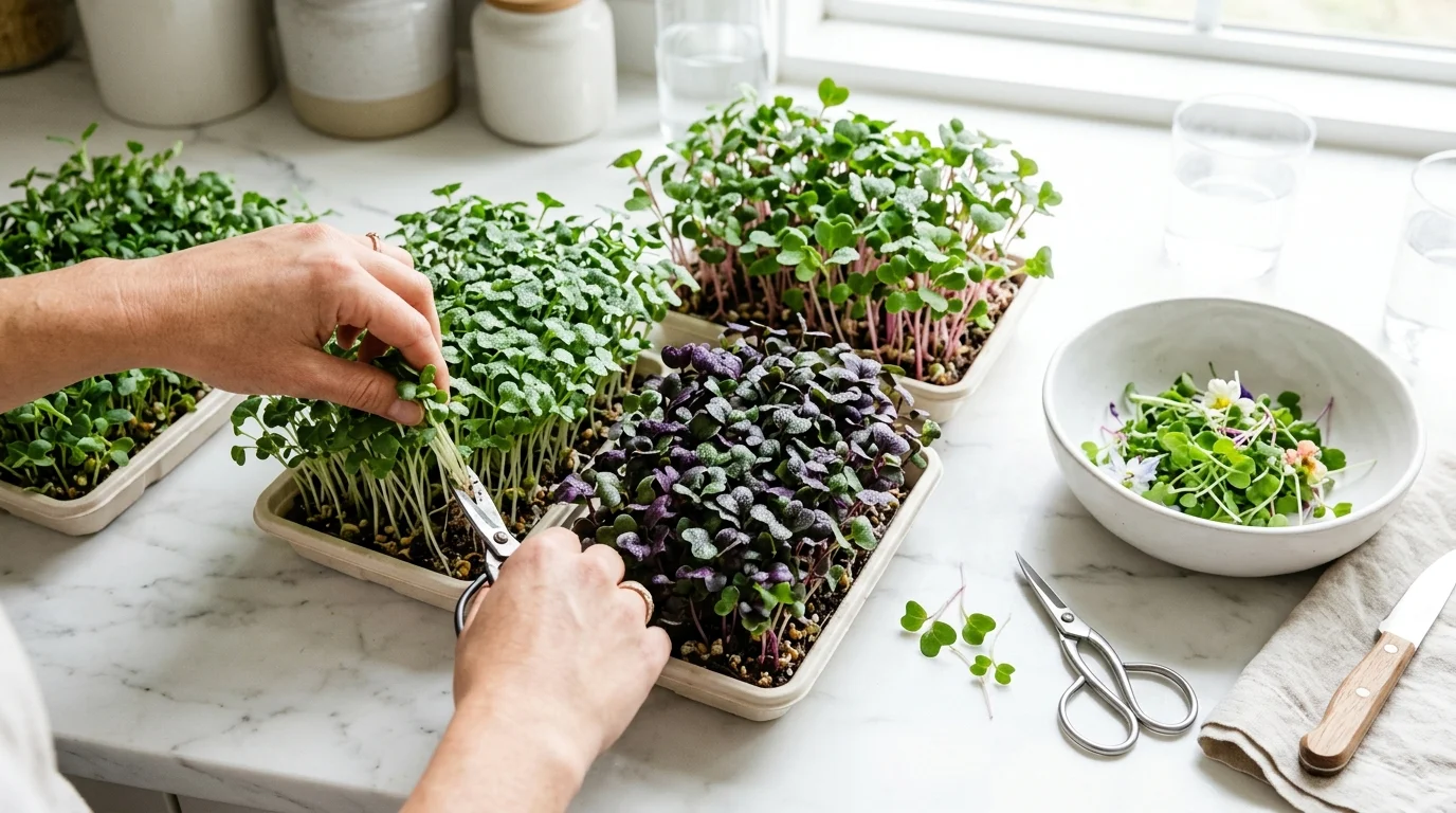 Microgreens 101: The Living Superfood You Eat Fresh
