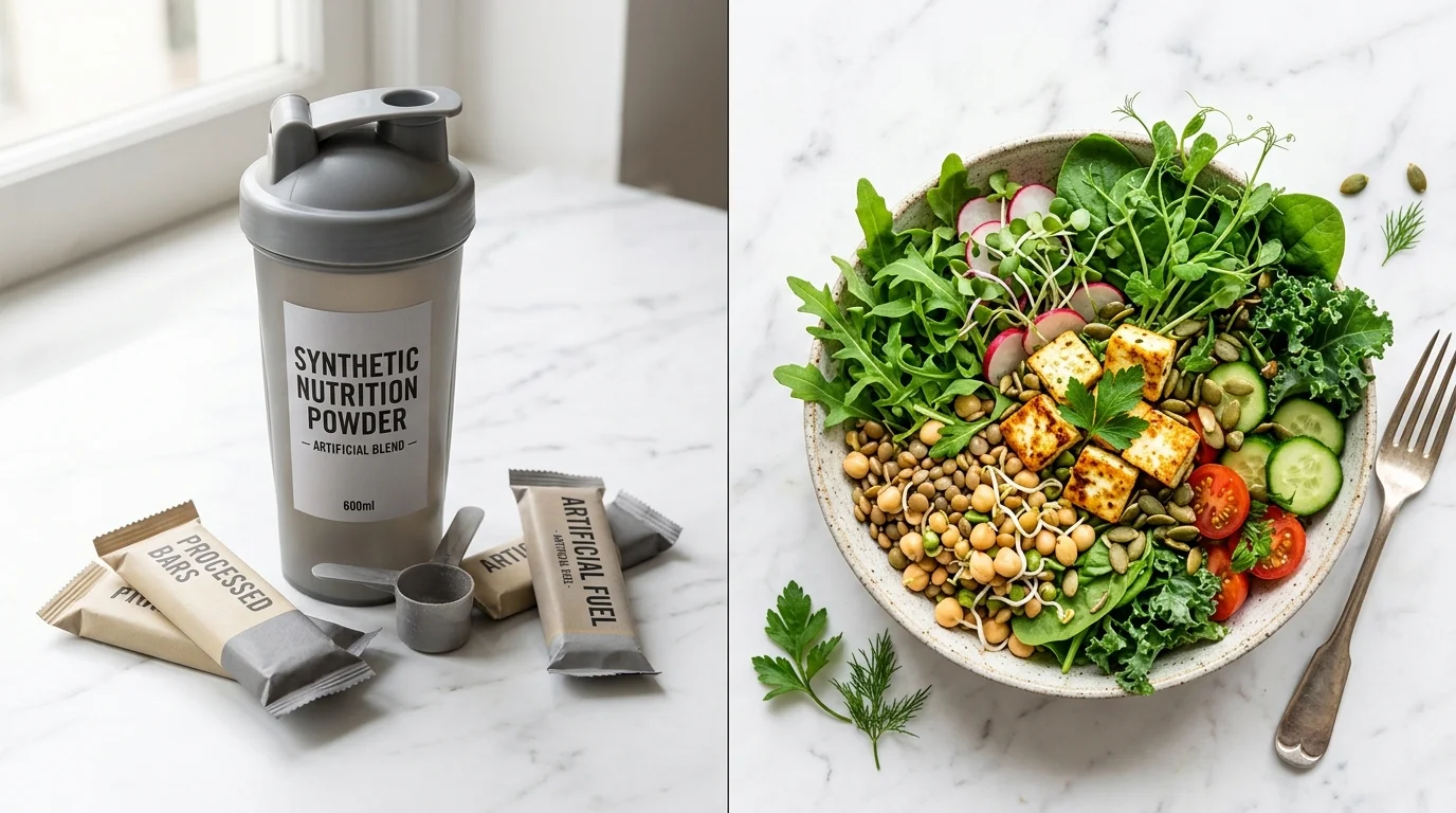 Salad vs Meal Replacement — What's the Difference?